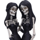 Eternal Sisters Gothic Skeletons Figurine 24cm 6