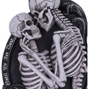 And Even Then Skeleton Wall Plaque 39cm 6