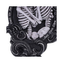 And Even Then Skeleton Wall Plaque 39cm 7