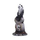 Gothic Skull Cat by Martin Hanford 15cm 2