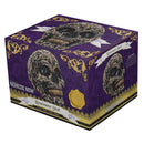 Renaissance Black and Gold Skull 19cm 7