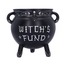 Witchs Fund Cauldron Money Box 16.5cm 3