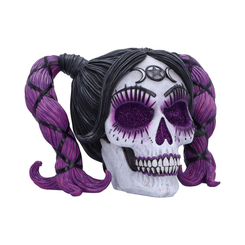 Drop Dead Gorgeous Myths and Magic Voodoo Doll Skull 20.5cm