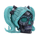 Drop Dead Gorgeous Cute and Cosmic Witchy Doll Skull 19.5cm