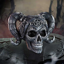 Drop Dead Gorgeous Solve and Coagula Baphomet Doll Skull 20.5cm 8