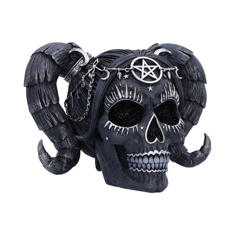 Drop Dead Gorgeous Solve and Coagula Baphomet Doll Skull 20.5cm