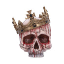 Macbeth Skull 15cm with Bleeding Crown Decoration 2