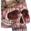 Macbeth Skull 15cm with Bleeding Crown Decoration 5