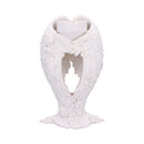 Floral Angel Wings Tea Light Candle Holder 17cm