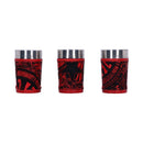 ACDC Logo Set of 3 Shot Glass 8.7cm 3
