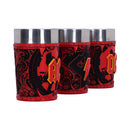 ACDC Logo Set of 3 Shot Glass 8.7cm 4