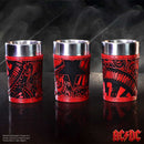 ACDC Logo Set of 3 Shot Glass 8.7cm 9