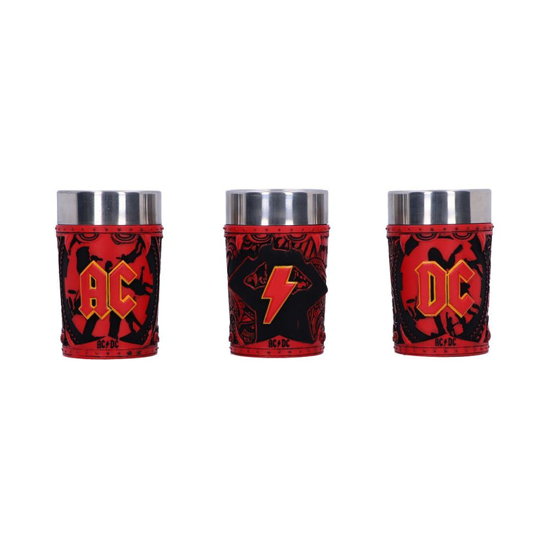 ACDC Logo Set of 3 Shot Glass 8.7cm