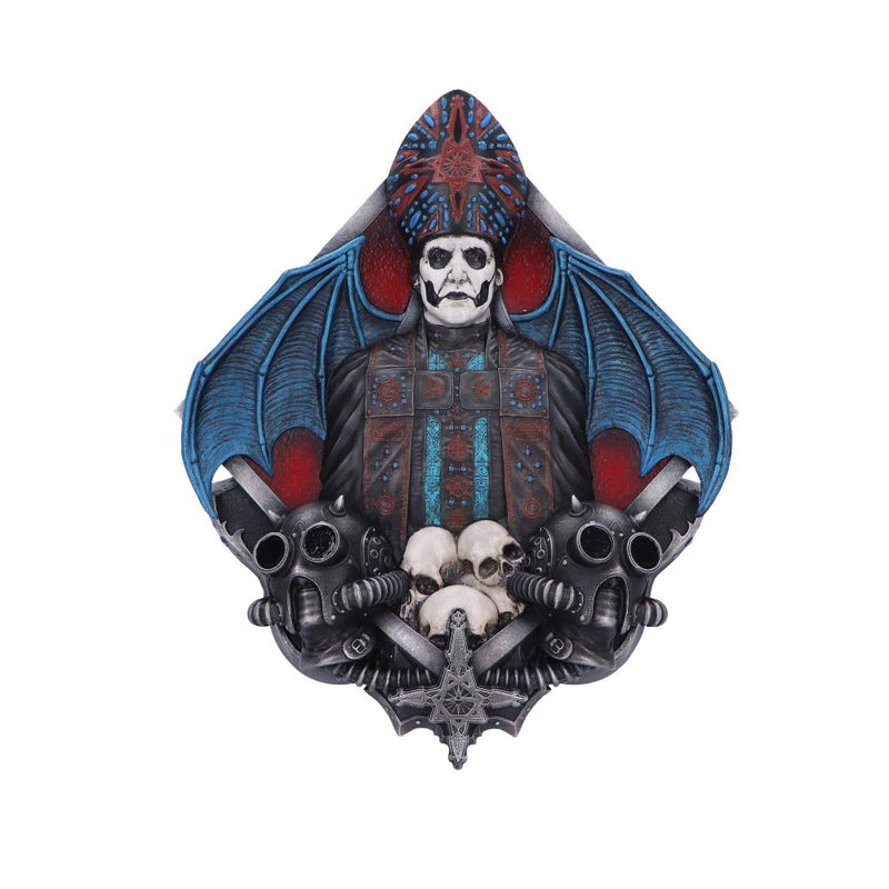 Ghost Papa Emeritus IV Gothic Wall Plaque 29.5cm