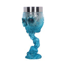Soul Spirit Clear Blue Skull Goblet Water 19.3cm Drinking Cup 2