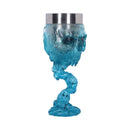 Soul Spirit Clear Blue Skull Goblet Water 19.3cm Drinking Cup 4