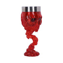 Soul Spirit Clear Red Skull Goblet Fire 19.3cm 4