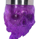 Soul Spirit Clear Purple Skull Goblet Magic 19.3cm Drinking Cup 5