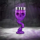 Soul Spirit Clear Purple Skull Goblet Magic 19.3cm Drinking Cup 7