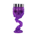 Soul Spirit Clear Purple Skull Goblet Magic 19.3cm