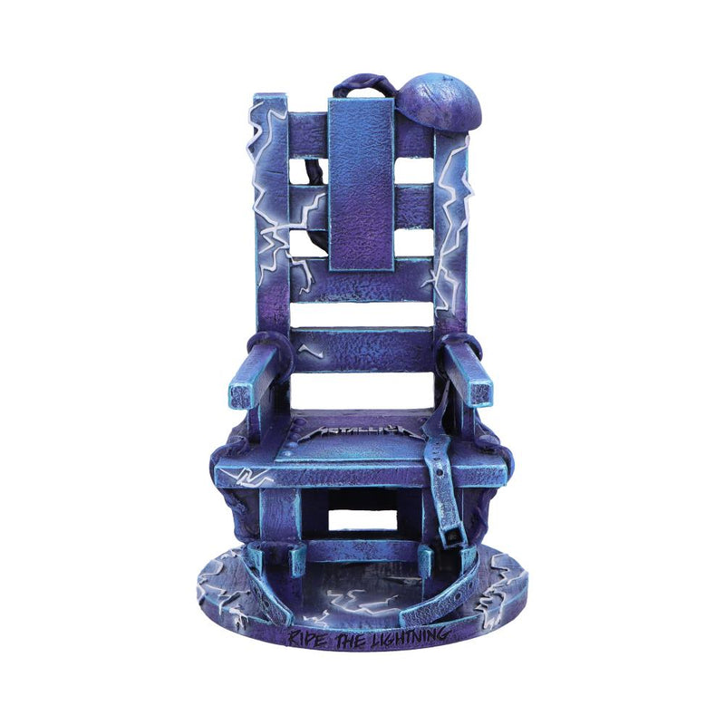 Metallica Ride the Lightning Blue Chair Ornament 15cm Officially Licensed
