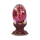 Elemental Dragonlings Fire Dragon in Clear Egg 12cm 3