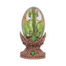 Elemental Dragonlings Earth Dragon in Clear Egg 12cm 4