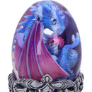 Elemental Dragonlings Water Dragon in Clear Egg 11cm 5