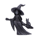 Little Souls Beam Witch on Broom Figurine 12.7cm