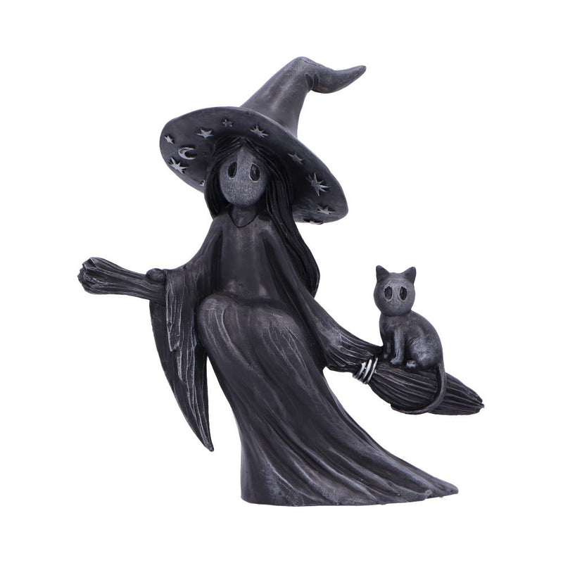 Little Souls Beam Witch on Broom Figurine 12.7cm
