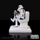 Original Stormtrooper Pooper Trooper on a Toilet Figurine 14cm 7