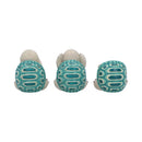 Three Wise Tortoises Figurines 8cm 3