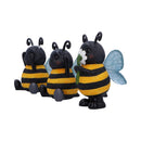 Three Wise Bees Figurines by Nemesis Now 9.5cm 2