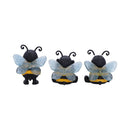 Three Wise Bees Figurines by Nemesis Now 9.5cm 3