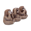 Three Wise Sloths Figurines by Nemesis Now 8cm 4