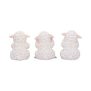 Three Wise Sheep Figurines by Nemesis Now 8.5cm 3