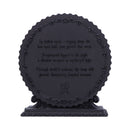 Deaths Embrace Lamp 20.2cm Gothic Decoration 5