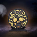Deaths Embrace Lamp 20.2cm Gothic Decoration 7