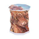 Highland Cow Foldable Lamp 21cm 1