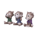 Three Wise Werewolves 7.5cm Figurines 2