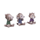 Three Wise Werewolves 7.5cm Figurines 4