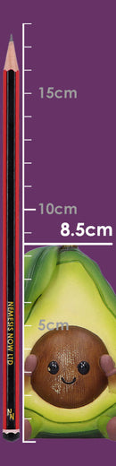 Three Wise Avocados 8.5cm Resin Statues 9