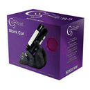 Black Cat Guzzler 24cm Wine Bottle Holder 7