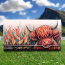 Highland Cow Embossed Purse 18.5cm 7