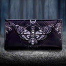 Deaths Head Moth Embossed Purse 18.5cm 7