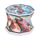 Winter Robins Foldable Lamp 21cm 4
