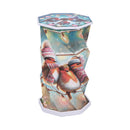 Winter Robins Foldable Lamp 21cm 1