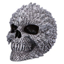 Scaled Remains 15.4cm Decorative Resin Skull 4