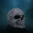 Scaled Remains 15.4cm Decorative Resin Skull 9