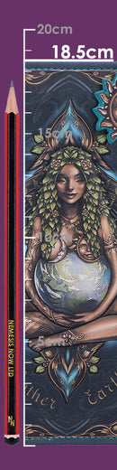 Mother Earth Embossed Purse 18.5cm 8